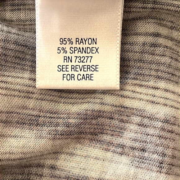 🌸3/$25 ELLE Purple & White Stripe Fit & Flare Dress with Ruching Details - Picture 9 of 11